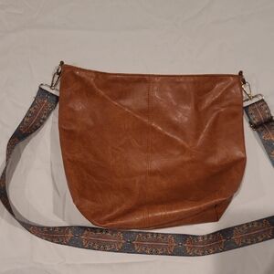 Brown Leather Shoulder Bag